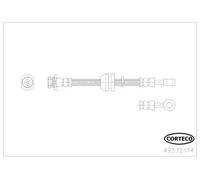 CORTECO Flessibile del freno 49372174