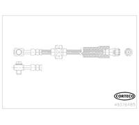 CORTECO Flessibile del freno 49376485