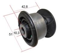 CORTECO Supporto Braccio Oscillante Anteriore Sinistra Destra per VW Touareg 7LA