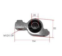 CORTECO Supporto Braccio Oscillante Manubrio Frontale Adatto A per Peugeot 406