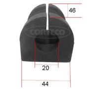 CORTECO Supporto posteriore diametro 44 mm 49363595
