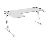 Cortek Tavolo Gaming L-Shape RGB 160cm White
