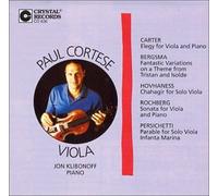 Cortese, Paul - Plays Carter/Bergsma/Hovhaness
