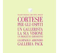 Cortesie per gli ospiti. Un gallerista, la sua visione, un progetto espositivo. Giampaolo Abbondio, Galleria Pack. Catalogo della mostra (Spoleto, 4 marzo-12 maggio 2017). Ediz. italiana e inglese