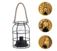 Cortile creativo leggero sospeso lampada in ferro battuto leggera sospesa