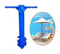 Cortile per ombrello da spiaggia facile installare pratico ancoraggio di