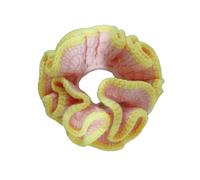 Cortili a maglia di cotone con colore morbido contrasto dettagli per capelli decorazione per capelli elastici per usura quotidiana elastici fasce per capelli a maglia