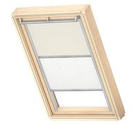 Cortina oscurecimiento DUO beige/blanco - Tipo: DFD_ Tamaño: M04_ Variante: 1085S