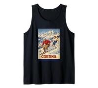 Cortina Vintage Evening Style Wool Effect Canotta