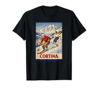 Cortina Vintage Evening Style Wool Effect Maglietta