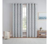 Cortinas opacas Eclipse Dutchess Botanical 100 % con ojales forrados, aislantes t rmicos para sala de estar, dormitorio o sala multimedia.
