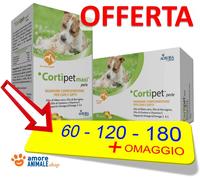 CORTIPET Maxi 60 / 120 / 180 perle per CANI e GATTI Cura le dermatiti