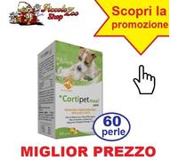 Cortipet Maxi 60 perle mangime complementare per dermatite, prurito cani e gatti