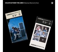 CORTIS [COLORE FUORI DALLE RIGHE] 1° Album WEVERSE RANDOM...