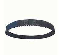 Cortnn 1pc Larghezza 30mm HTD5M Cinghia dentata in Gomma Perimetro 1375mm - 1500mm Cinghia di Trasmissione a Cinghia sincrona ad Anello Chiuso(1430mm)