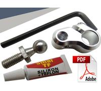 CORTO ADATTATORE SELETTORE LEVA DEL CAMBIO PER FORD FOCUS MK3 + RS ST MK4 S-MAX