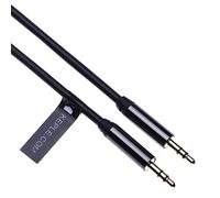 Corto Aux Audio Cavo Stereo 3.5 Premio Ausiliario Jack Cavo Compatibile con Cellulari, Smartphone, Portatile Altoparlanti, Senza Fili Cuffie, Tablets, Autoradio, Compresse, Mp3, in Car Stereo (0.5M)