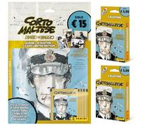 Corto Maltese: Diario di Viaggio - Sticker e Trading Card Collection - Super Starter Pack Panini [Album + 20 Bustine + 3 Card Limited Edition]