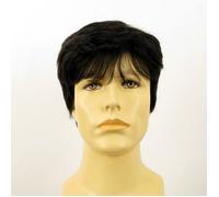 Corto Parrucca For Men Naturale Hair Black Rif. James 1B