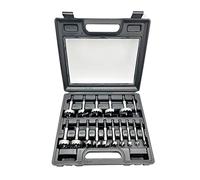 CORTOOL Forstner - Set di 16 punte esagonali, per legno, con gambo multiplo
