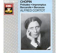 Cortot Alfred Preludes, Impromptus, Barcarolle, Berceuse (Cortot) (CD) Album
