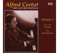 Fryderyk Chopin Late Recordings Vol. 3, The (Cortot) (CD) Album