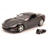 Corvette C6 2005 Black 1:24 Model MOTORMAX