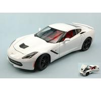 Corvette Stingray Z51 2014 White 1:18 Model 31677W MAISTO