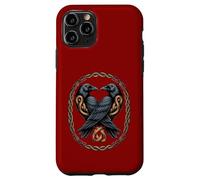 Corvi della mitologia norrena - Huginn & Muninn Mystical Raven Custodia per iPhone 11 Pro