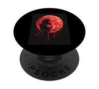 Corvo Cuore Luna Uomo Gotico Cupo Donna Corvo Nero PopSockets PopGrip Adesivo