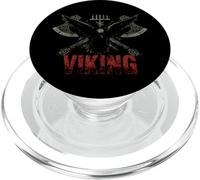 Corvo di Odino Ascia vichinga Valhalla Viking Hugin Munin PopSockets PopGrip per MagSafe