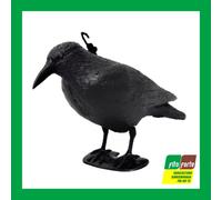 CORVO SPAVENTAPASSERI STOCKER DISSUASORE PER UCCELLI CACCIA VOLATILI PICCIONI