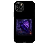 Corvo vichingo Hugin & Munin Viking Runen Albero della Vita Custodia per iPhone 11 Pro