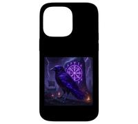 Corvo vichingo Hugin & Munin Viking Runen Albero della Vita Custodia per iPhone 14 Pro Max