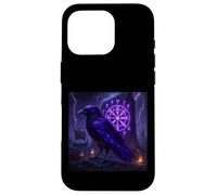 Corvo vichingo Hugin & Munin Viking Runen Albero della Vita Custodia per iPhone 16 Pro