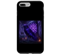 Corvo vichingo Hugin & Munin Viking Runen Albero della Vita Custodia per iPhone 7 Plus/8 Plus