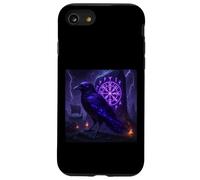 Corvo vichingo Hugin & Munin Viking Runen Albero della Vita Custodia per iPhone SE (2020) / 7/8