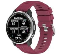 CORXEFXEF Cinturino di ricambio per Polar Ignite 3, unisex, 20 mm, regolabile, in silicone, sportivo, adatto per Polar Ignite, Polar Unite/Polar Pacer (rosso vinaccio)