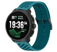 CORXEFXEF Cinturino sportivo compatibile con SUUNTO RACE2, 22 mm, a sgancio rapido, in silicone traspirante, cinturino di ricambio adatto per Suunto 9 Peak Pro, uomo e donna (BU)