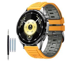 CORXEFXEF Cinturino sportivo da 22 mm, in silicone, a sgancio rapido, per uomo e donna, con anse da 22 mm, cinturino di ricambio compatibile con Suunto 9 peak/Race 2/Run/Race/Vertical 2 (YOGY)