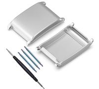 CORXEFXEF Compatibile con Whoop 5.0 LIFE MG/PEAK/ONE Watch Band Full Coverage Hard PC Protector Case, 3pcs 22mm Watch Band Lug Link Pins Fit for Whoop 4.0/3.0 Men Women Smartwatch Accessorie (SV)