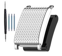 CORXEFXEF Compatibile con Whoop 5.0 LIFE MG/PEAK/ONE Watch Band Full Coverage Hard PC Protector Case, 3pcs 22mm Watch Band Lug Link Pins Fit for Whoop 4.0/3.0 Men Women Smartwatch Accessorie (DDSV)