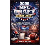 Cory H Musial 2026 NFL Draft Order Guide (Tascabile)