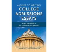 Cory M. Franklin Paul Weingarten Suzanne F A Guide to Writing Colleg (Tascabile)