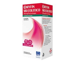 Coryfin Mucolitico Sciroppo 200 ml Sciroppo per la tosse