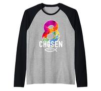 Cosa 8 Religioso 8 Anni di Gesù 8 Compleanno Maglia con Maniche Raglan