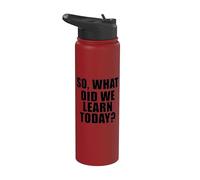Cosa abbiamo imparato oggi Stainless Steel Insulated Water Bottle