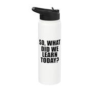 Cosa abbiamo imparato oggi Stainless Steel Insulated Water Bottle