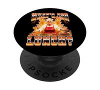 Cosa c'è per pranzo? Caffetteria Operaio Pranzo Lady 90s Bootleg PopSockets PopGrip Adesivo