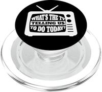 Cosa ci dice di fare oggi la TV - Media TV Internet PopSockets PopGrip per MagSafe